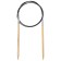 Circular knitting needles, bamboo, 4.5 mm/80cm, 1 pc