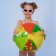 Inflatable children's ball "on the wave", d = 51 cm