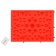 Massage rug 37.5x27.5 cm, Mix colors