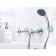 Shower mixer "RMS" SL71-003, two-wound, shower set, zinc, chrome