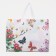Household bag without fastening, white color
