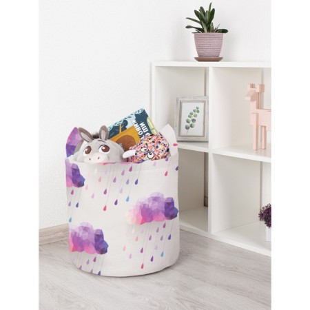 Basket for toys "priceless rain, size 35x35 cm