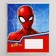 Notebook in a cage 12 sheets, 5 types of mix, cover coated cardboard, spider-man