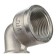 The square Stout SFT-0014-003412, 3/4 "-1/2", internal/internal thread, nickel. brass