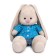 Soft toy "Bunny mi in a blue jacket and pants", 18 cm