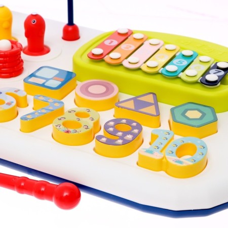Developing toy "Fun games", blue color-3