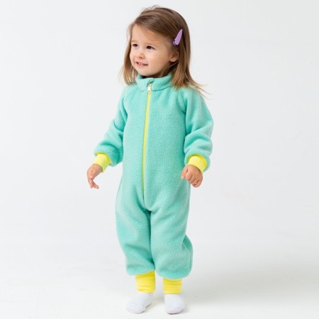Combineson for children, mint color, height 80 cm