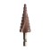 Drill step tundra pro, hss-CO, spiral profile, hexagonal shank, 4-20 mm