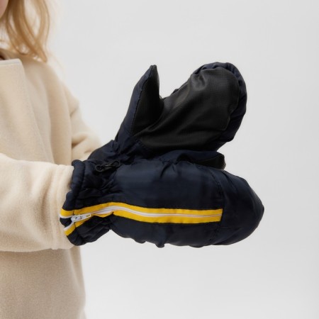 Mittens of winter children's minku, ts.Siniy, rr 16-17 (20 cm)-1