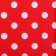 Two -sided film "Big" peas, 58*58cm, red