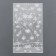 Package Packing BOPP, with a bottom fold, "snow" 20*35 cm