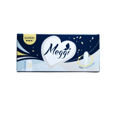 Hygienic tampons Meggi Super+, 4 drops, 16