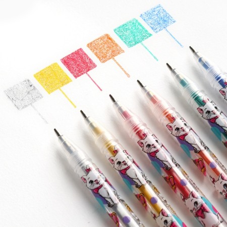 Ballic handle with sparkles, 6 colors, cats aristocrats-5