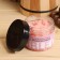 Set for the bath: Babb Gam scrub, shower gel "Cranberry-blacker", washcloth