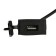 USB connector with a wire 12.5 cm, 2 PIN, 2.1 A, 5 V, black
