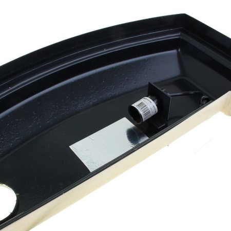 Aquarium "TV" with a lid, 30 liters, 46 x 20 x 33/38.5 cm, bleached oak-2