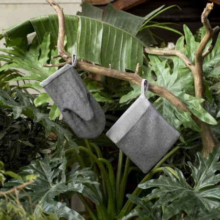 Take "Ibiza", size 20x20 cm, dark gray color-1