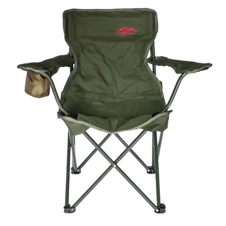 Simple chair, green color-1