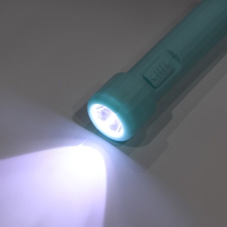 Manual battery, 1.5 W, 400 mAh, 3535LED, 2 modes, IPX2, 10.5 x 3 cm, blue-4