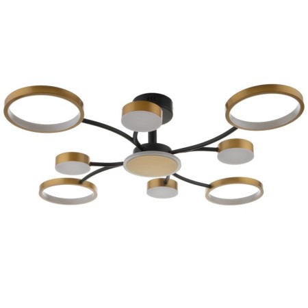 Causteen with PDU 2299/9GD LED 176W 3000-6000k gold 88x88x18 cm Bayerlux
