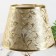 Highlight lamp with "Crystal" 1x40W E27 Gold 26x26x39 cm Risalux