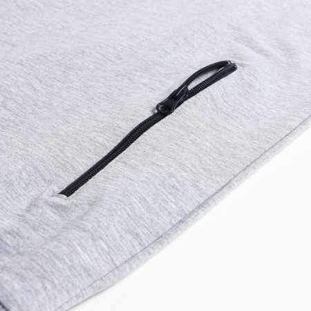 Male costume (sweatshirt/pants), black/gray melange, size 46 (m)-6