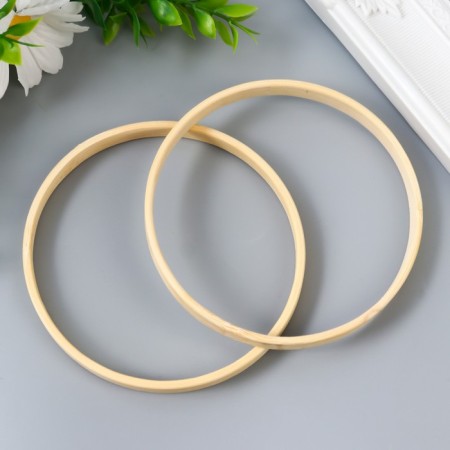 Bamboo ring for making dreams D = 10 cm-2