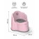 Pot children's Amarobaby Ergonomic, with a lid, pink color