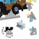 Puzzle "Blue Tractor on Moika", 54 elements