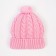 Hat for girls, pink color, size 52-54