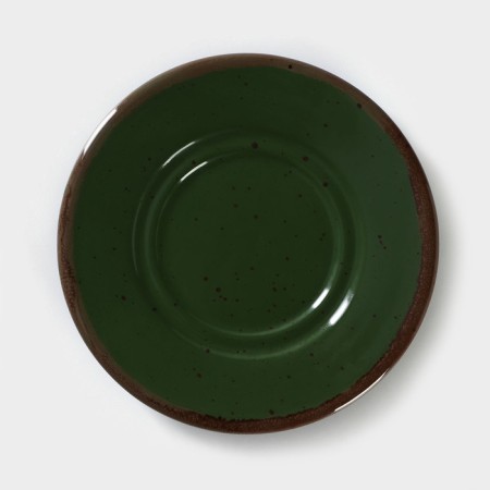 Smak Porcelain Punto Verde, D = 15 cm, green color