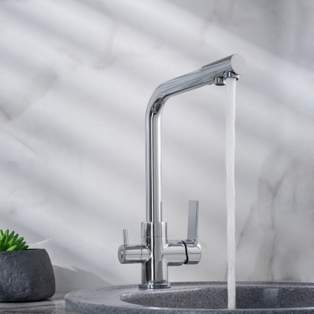 Kitchen mixer "RMS" SL130-015F, output for drinking water, 35 mm cartridge, brass, chrome 102856-3