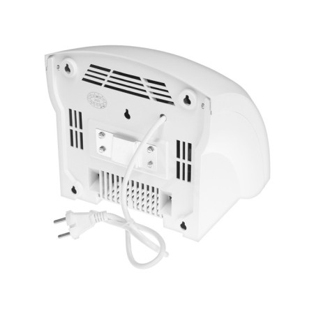 Hand dryer Zein HD225, with an indicator, 2 kW, 240x240x230 mm, white-3