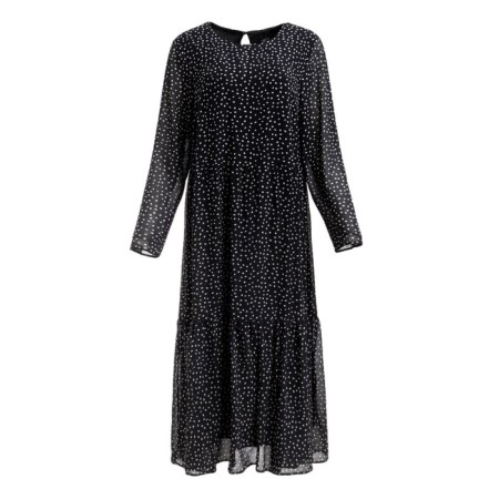 Women's dress Midy Mist Plus-Size, R.50, Black-7