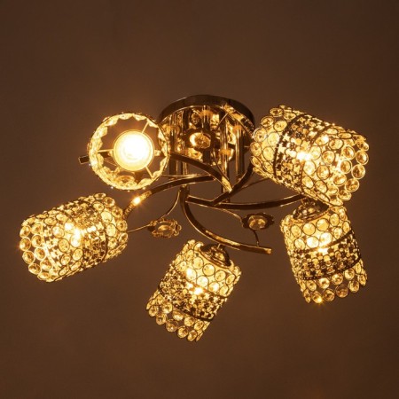 Bertie chandelier 5x40W E27 Chrome Model: 2612376-2