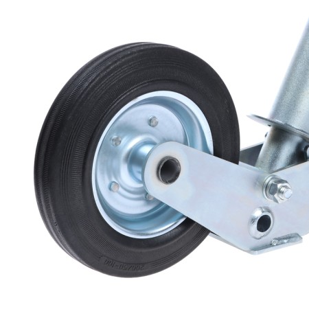 The support wheel of the trailer, automatic lock, Ø 42 mm, load up to 150 kg-5