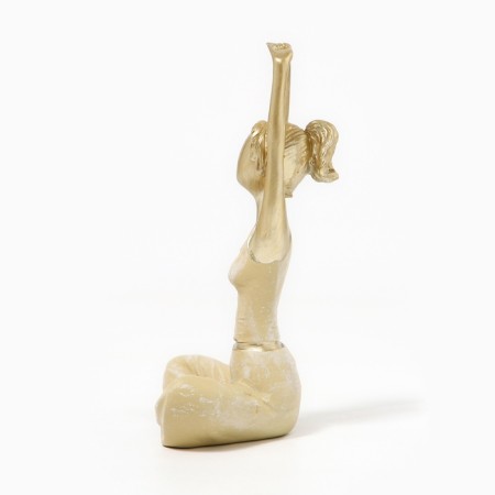 Figure Polystone "Yogin" 12 x 6 x 15 cm-1