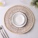 Napkin Serving shares "Millie", d = 38 cm, white color