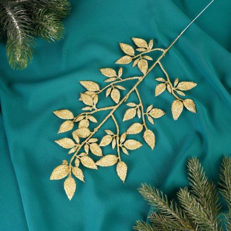 Decor shine "Treens with leaves" 15x30 cm, mix