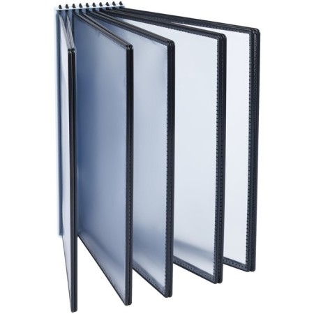 Demosystem Wall A4 OfficePace with 10 panels, black 359489-1