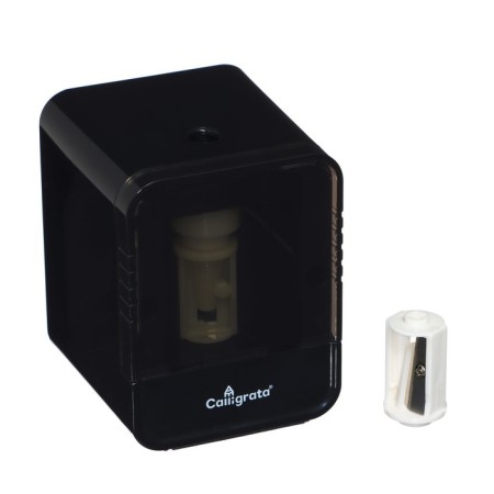 Electric black sharpener (batteries are not included), it works from 2 AA batteries-5