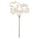 Topper for the Cake "Happy Birthday", Assorted, Mix