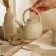 Teapot of ceramic ceramic SL Home "Vento", 650 ml, 15 × 12 × 16.5 cm, beige color