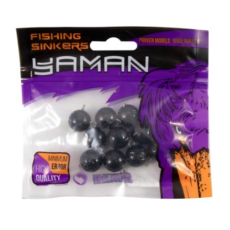 Cargo Cheburashka painted collapsible Yaman 10 pcs., 20 g, black-4