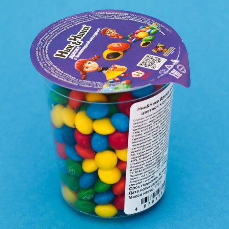 Chocolate dragees in color crispy crust 170 g-2