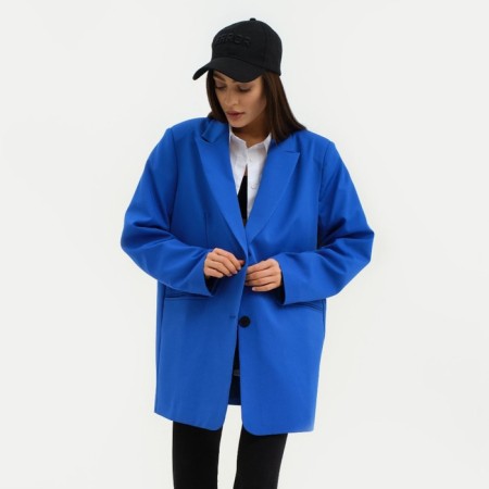 Women's jacket one size mist, blue color