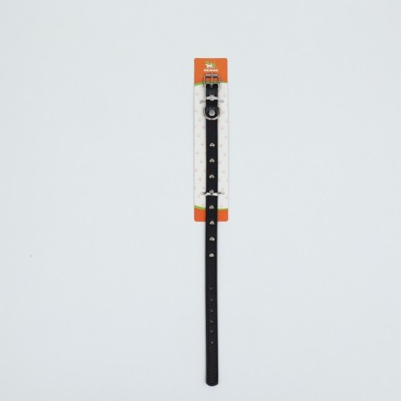 A collar with blunt spikes 38 x 1.5 cm, Osh 26-33, frost-resistant PU, black-5