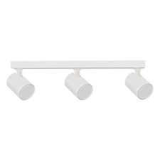 Светильник потолочный Crystal Lux, Clt 017 1400/133, GU10, 3х50 Вт, 11,2х45х6 см, цвет белый