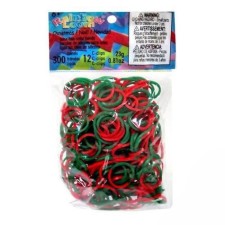 Резиночки для плетения браслетов RAINBOW LOOM Рождество