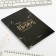 Set cover for passport and diary "Dream and act more"